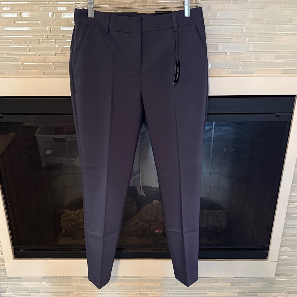Express Women's Blue Slim Trousers